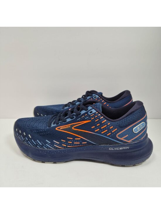 Brooks Glycerin 20 Men\'s Navy & Orange Running Shoes US Size 9B main image 7